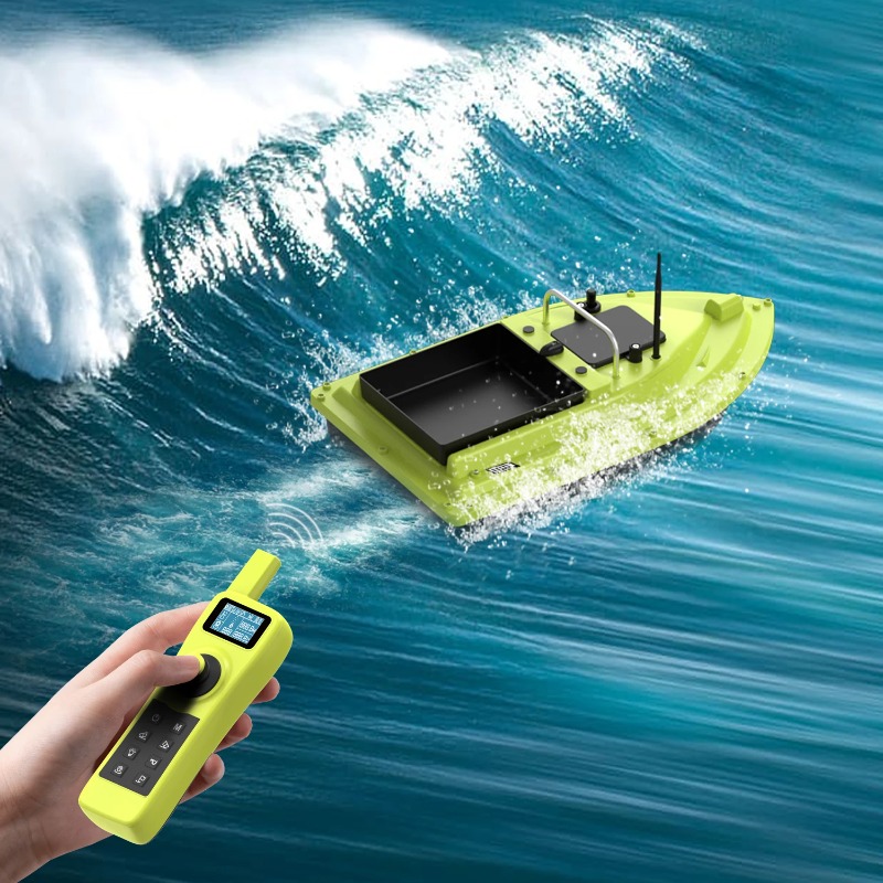 Fishing Boat Depth Finder - Sterowany pilotem lokalizator ryb z 2