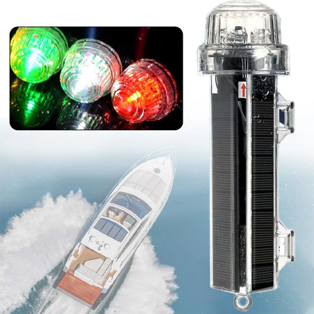 Fishing Boat Navigation Light - Światło nawigacyjne Solar Ocean Signal Light,