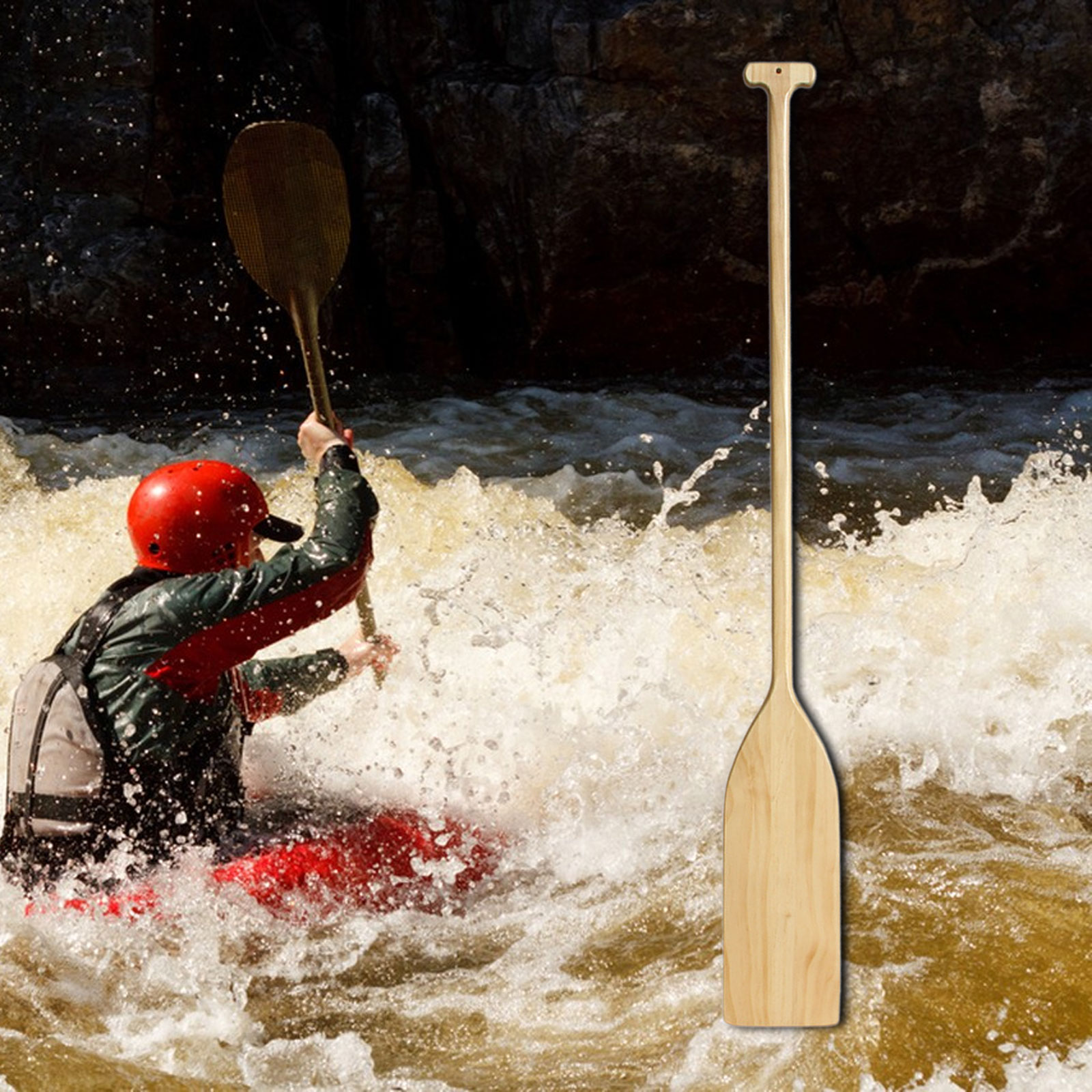Wiosło do łodzi smoczej Loong  – Fishing Boat Paddle recenzja i cena