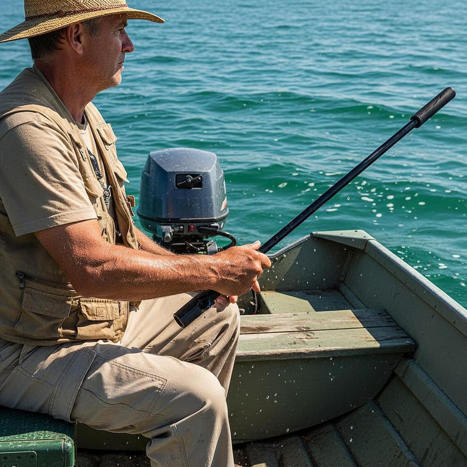 Przedłużka do silnika trolling – Fishing Boat Trolling Motor recenzja i cena