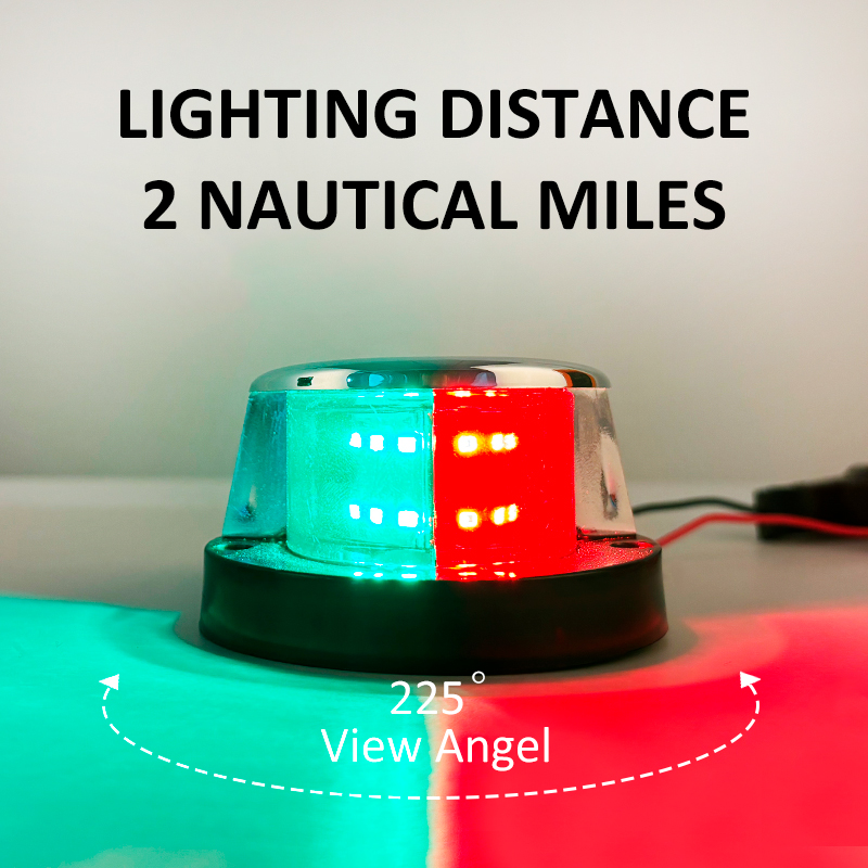 Światło nawigacyjne LED 12V do – Fishing Boat Navigation Light recenzja i cena
