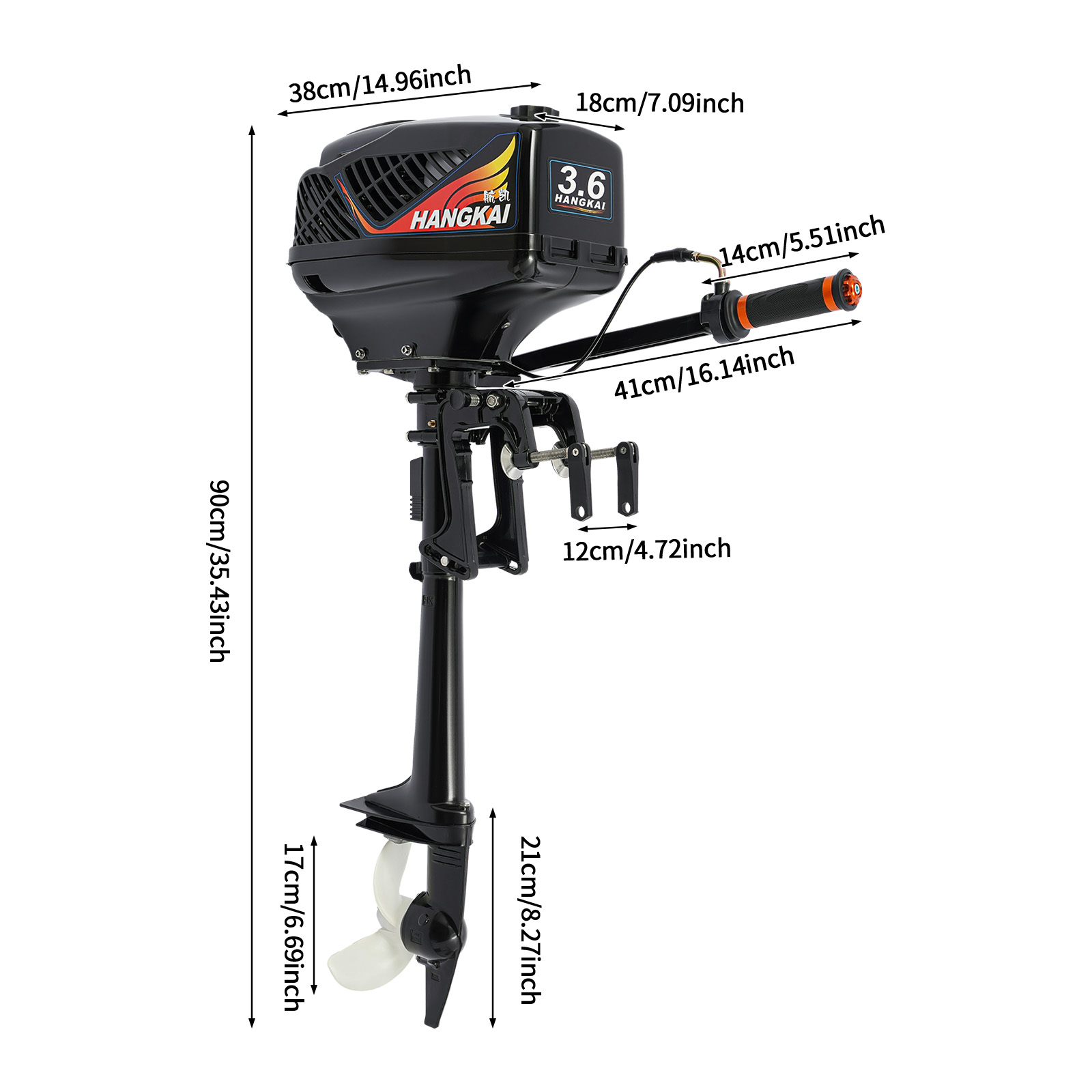 Silnik zaburtowy, Silnik zabur – Fishing Boat Trolling Motor recenzja i cena
